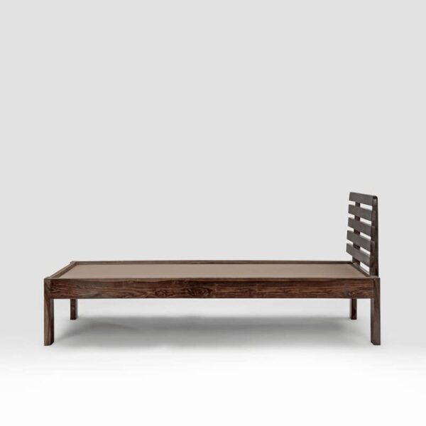 Ferrovilla NS3 Single Sheesham Wood Bed for Bedroom - Image 6