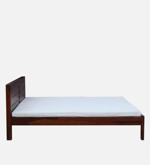 Ferrovilla Queen Size NNS2 Sheesham Wood Low Floor Bed for Bedroom - Image 5