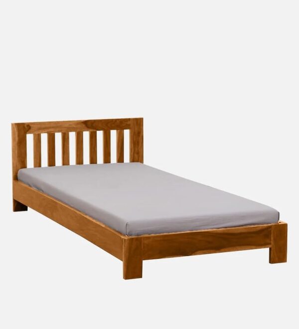 Ferrovilla NNS9 Single Sheesham Wood Bed for Bedroom - Image 5
