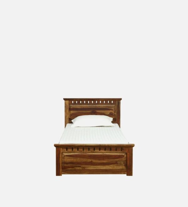 Ferrovilla NNS10 Single Sheesham Wood Bed for Bedroom - Image 5