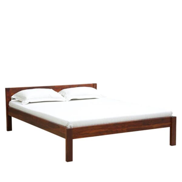 Ferrovilla Queen Size NS 32 Sheesham Wood Bed for Bedroom - Image 6