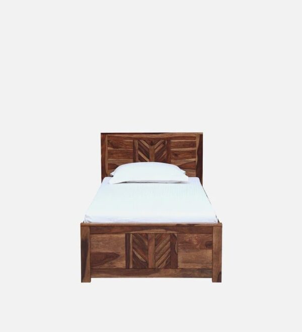 Ferrovilla NNS15 Single Sheesham Wood Bed for Bedroom - Image 5