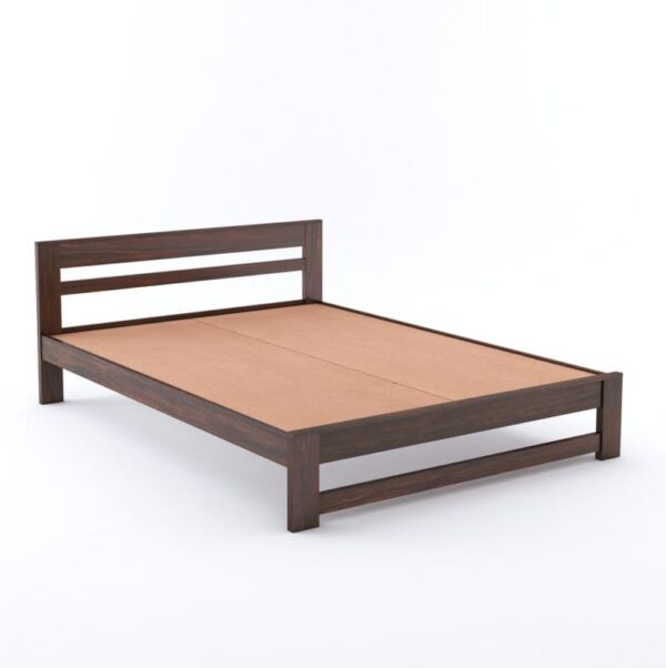Ferrovilla Kiner Queen Size Sheesham Wood Bed for Bedroom - Image 7