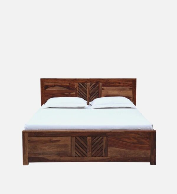 Ferrovilla King Size NNS6 Sheesham Wood Bed for Bedroom - Image 7