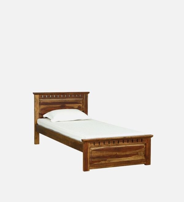 Ferrovilla NNS10 Single Sheesham Wood Bed for Bedroom - Image 7