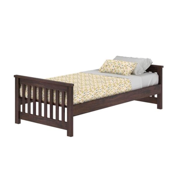 Ferrovilla Mopel Single Sheesham Wood Bed for Bedroom - Image 5