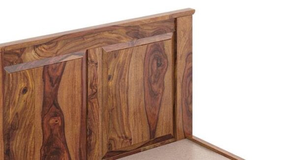 Ferrovilla NNS6 Single Sheesham Wood Bed for Bedroom - Image 6