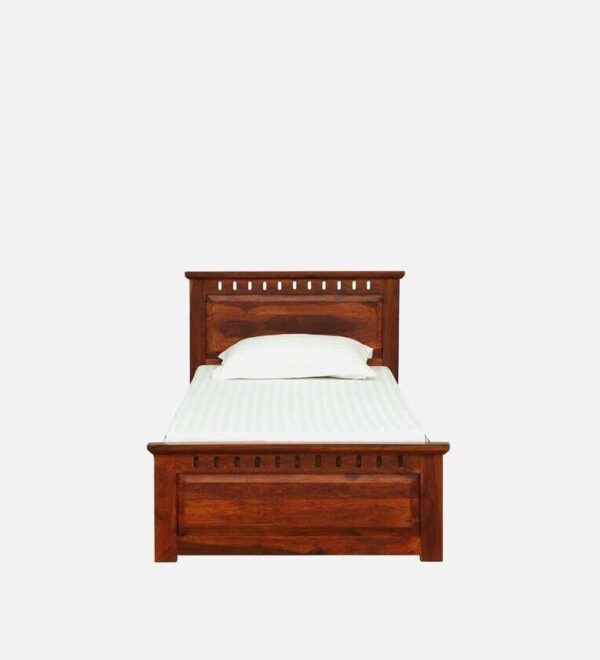 Ferrovilla NNS11 Single Sheesham Wood Bed for Bedroom - Image 5