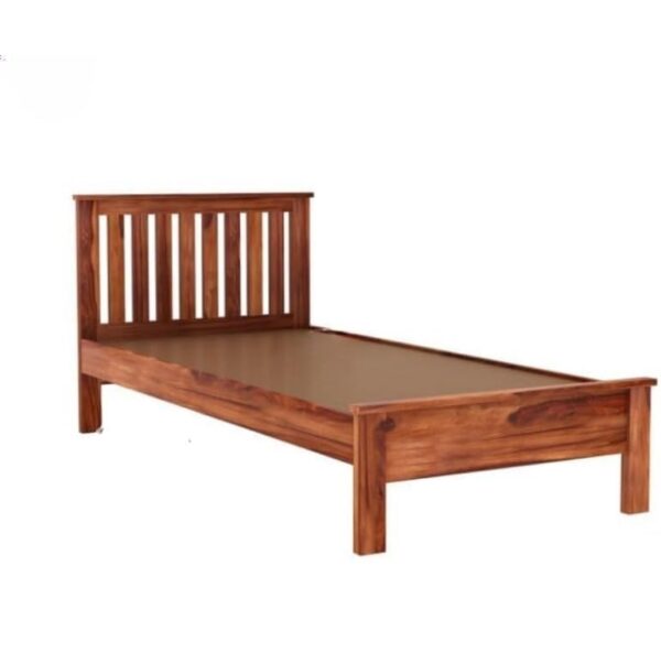 Ferrovilla Harley Single Sheesham Wood Bed for Bedroom - Image 8