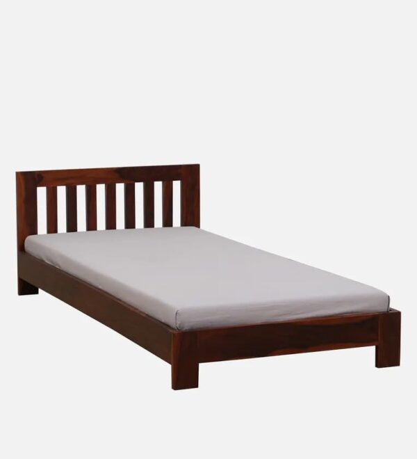Ferrovilla NNS8 Single Sheesham Wood Bed for Bedroom - Image 5