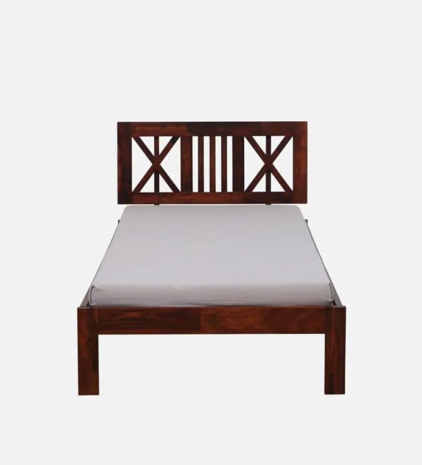 Ferrovilla NNS13 Single Sheesham Wood Bed for Bedroom - Image 5