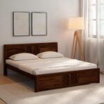 Ferrovilla King Size NNS1 Sheesham Wood Bed for Bedroom