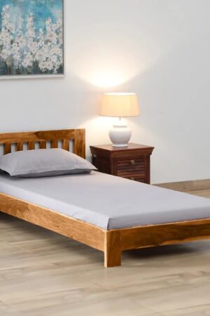 Ferrovilla NNS9 Single Sheesham Wood Bed for Bedroom