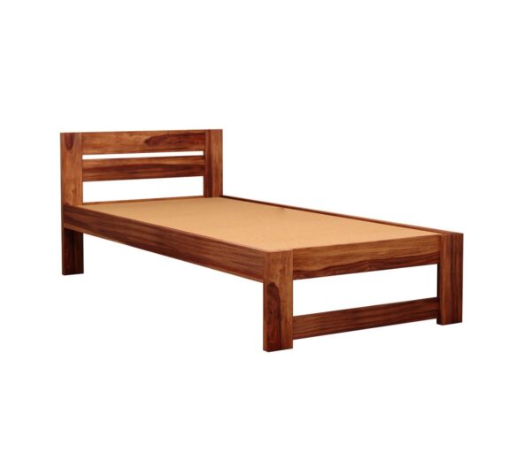 Ferrovilla NS6 Single Sheesham Wood Bed for Bedroom - Image 7