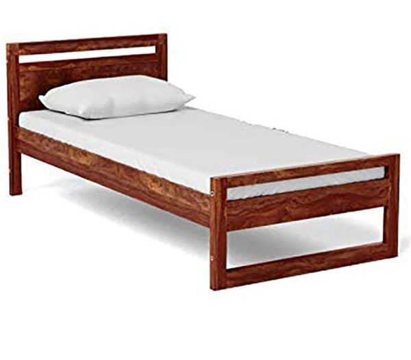 Ferrovilla NS1 Single Sheesham Wood Bed for Bedroom - Image 7