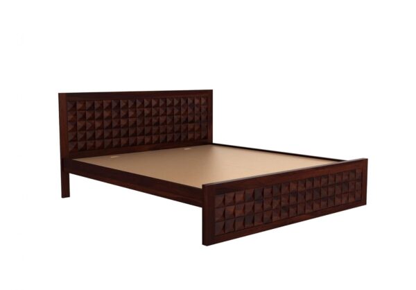 Ferrovilla Tokyo Queen Size Sheesham Wood Bed for Bedroom - Image 8