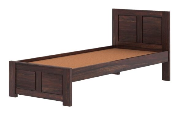 Ferrovilla NS24 Single Sheesham Wood Bed for Bedroom - Image 7