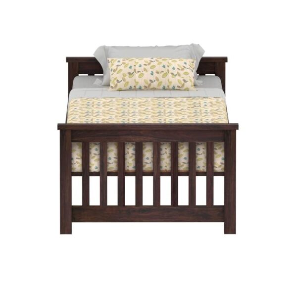 Ferrovilla Mopel Single Sheesham Wood Bed for Bedroom - Image 8