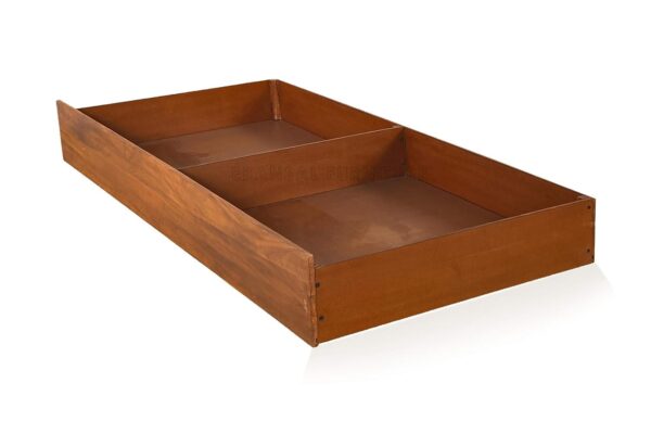Ferrovilla WS3 Single Sheesham Wood Low Floor Bed with Drawer Storage for Bedroom - Image 9