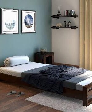 Ferrovilla NNS4 Single Sheesham Wood Bed for Bedroom