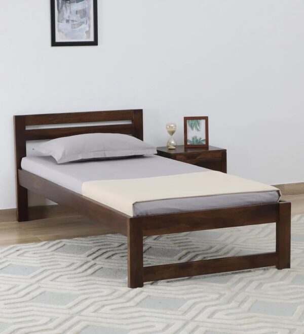 Ferrovilla NNS18 Single Sheesham Wood Bed for Bedroom