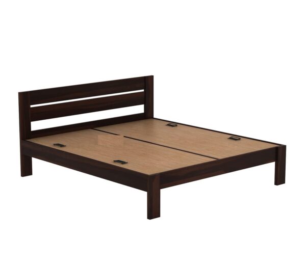 Ferrovilla Marinus Queen Size Sheesham Wood Bed for Bedroom - Image 6