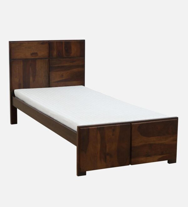 Ferrovilla NNS2 Single Sheesham Wood Bed for Bedroom - Image 5
