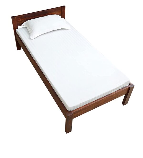 Ferrovilla NS26 Single Sheesham Wood Bed for Bedroom - Image 7