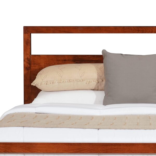 Ferrovilla King Size NS 20 Sheesham Wood Bed for Bedroom - Image 7