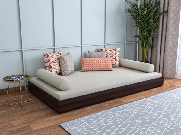 Ferrovilla Baken Single Sheesham Wood Bed for Bedroom