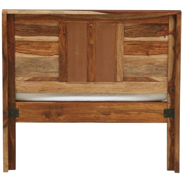 Ferrovilla NS23 Single Sheesham Wood Bed for Bedroom - Image 8