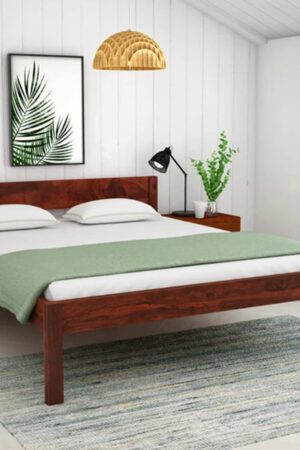Ferrovilla Queen Size NS 32 Sheesham Wood Bed for Bedroom