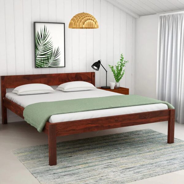 Ferrovilla Queen Size NS 32 Sheesham Wood Bed for Bedroom